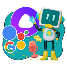 Голосовой помощник Алиса - КИБЕРшкола программирования для детей, компьютерные курсы для школьников, начинающих и подростков - KIBERone г. Тольятти