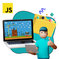 Программирование на JavaScript. Учимся создавать игры! - КИБЕРшкола программирования для детей, компьютерные курсы для школьников, начинающих и подростков - KIBERone г. Тольятти