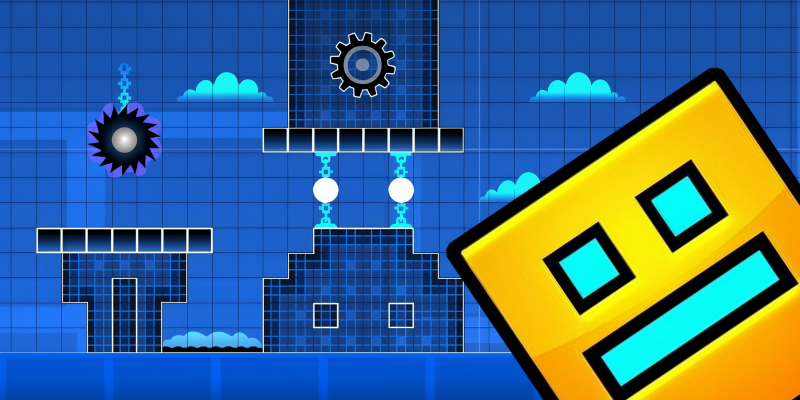 Свой Geometry Dash: создаём игру из детства родителей - КИБЕРшкола программирования для детей, компьютерные курсы для школьников, начинающих и подростков - KIBERone г. Тольятти